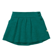 Organic Boiled Merino Wool Skirt with Pocket