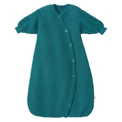 Knitted Organic Merino Wool Sleeping Bag with Sleeves