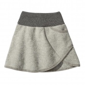 Boiled Organic Merino Wool Skirt