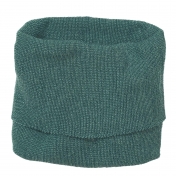 Knitted Tube Scarf in Organic Merino Wool
