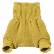Knitted Nappy Cover in Organic Merino Wool