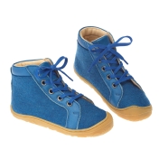 Organic Felted Wool Lace Up Booties
