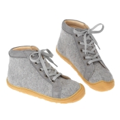 Organic Felted Wool Lace Up Booties