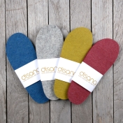 Adult and Children Organic Felted Wool Insoles