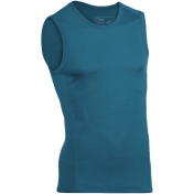 Men's Sleeveless Sports Vest in Wool and Silk