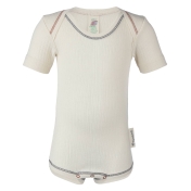 Organic Cotton Short-Sleeved Baby-Body