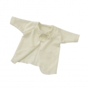 Premature Baby Jacket in Organic Merino Wool & Mulberry Silk