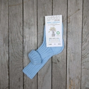 Organic Cotton Roll-Top Baby Socks