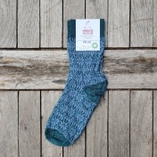 Children\'s Starry Fair-Isle Socks in Organic Wool