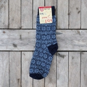 Children\'s Starry Fair-Isle Socks in Organic Wool