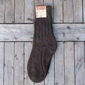 Adult\'s Thick Knit Organic Wool Socks