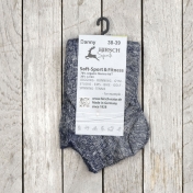Hirsch Sports Danny Trainer Socks in Wool and Linen