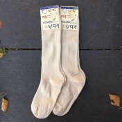 2-Pack Knee-High Socks in Pure Organic Cotton