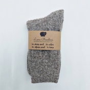 Adult's Natural Short Anna Socks