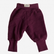 Stretchy Pants in Organic Brushed Wool Terry