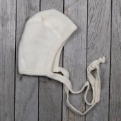 Soft Bonnet in Brushed Merino Wool Terry