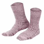 Adult\'s Thermal Ribbed Socks In Wool and Cotton