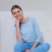 Women\'s Organic Cotton Pyjama Top