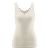 Women\'s 100% Organic Cotton Sleeveless V-Neck Vest