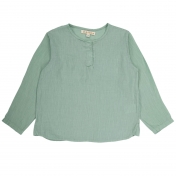 Children\'s Light Organic Woven Linen Maon Shirt