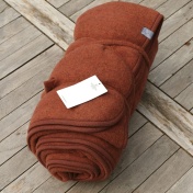 Organic Merino Wool Fleece Blanket