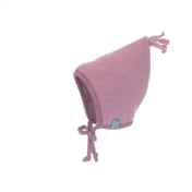 Organic Merino Wool Fleece Pixie Bonnet with Tassel