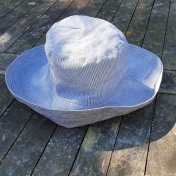 Large Floppy Sun Hat in Organic Cotton (Sofie)