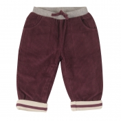 Fully Lined Organic Cotton Corduroy Trousers for Children