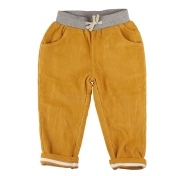 Fully Lined Organic Cotton Corduroy Trousers For Babies