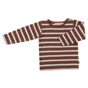 Organic Cotton Long Sleeved Breton Stripe Shirt