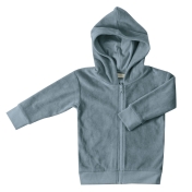 Soft Organic Cotton Velour Hoody