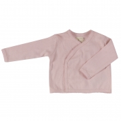 Pointelle Kimono Jacket in Organic Cotton