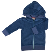 Soft Organic Cotton Velour Hoody