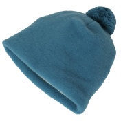 Merino Wool Fleece Bobble Hat
