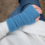 Adult\'s Fleecy Merino Wool Wrist Warmers