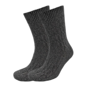 Women\'s Cable Knit Socks in Organic Wool & Cotton