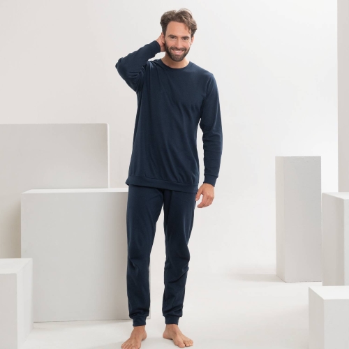 Men\'s 2-Piece Pyjamas in Soft Organic Cotton Jersey