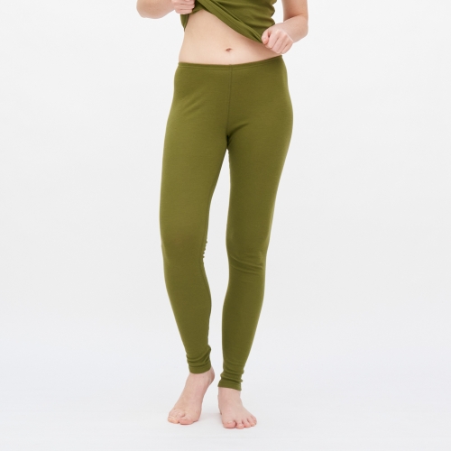 Women's Long Johns in Organic Wool and Cotton