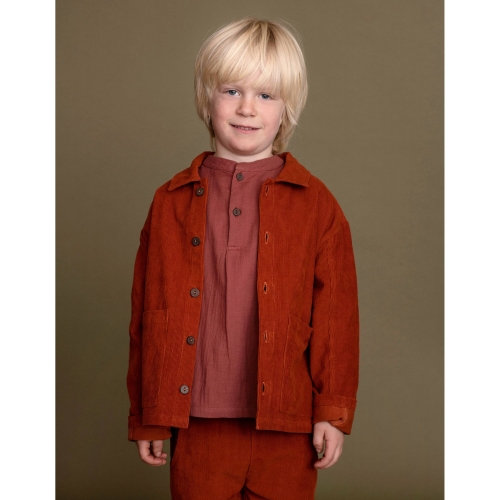 Children's Casual Organic Cotton Corduroy Jacket