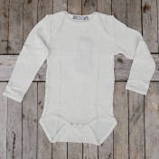 Bourette Silk Long-Sleeved Baby-Body