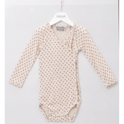 Bourette Silk Long-Sleeved Kimono/Wrap Baby-Body