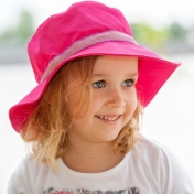 Broad-brimmed Olaf Sun Hat in Organic Cotton (UV)