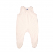 Organic Merino Wool Terry Romper With Feet