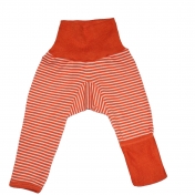 Organic Merino Wool & Mulberry Silk Baby Leggings