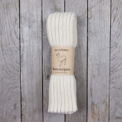 Ribbed Legwarmers in Pure Baby Alpaca