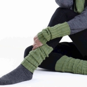 LEG WARMERS UNDYED ~ Wool & Alpaca. Natural. Undyed. – AppleOak