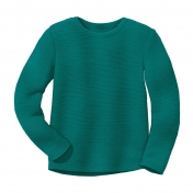 Left-Knit Jumper in Organic Merino Wool