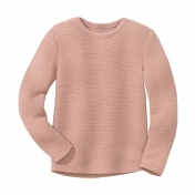 Left-Knit Jumper in Organic Merino Wool