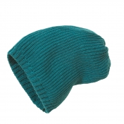 Long Beanie in Knitted Organic Merino Wool