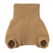 Knitted Nappy Cover in Organic Merino Wool